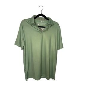 Boston Scott Golf Links Collection Neo Mint Modern Fit Polo Shirt Mens Small
